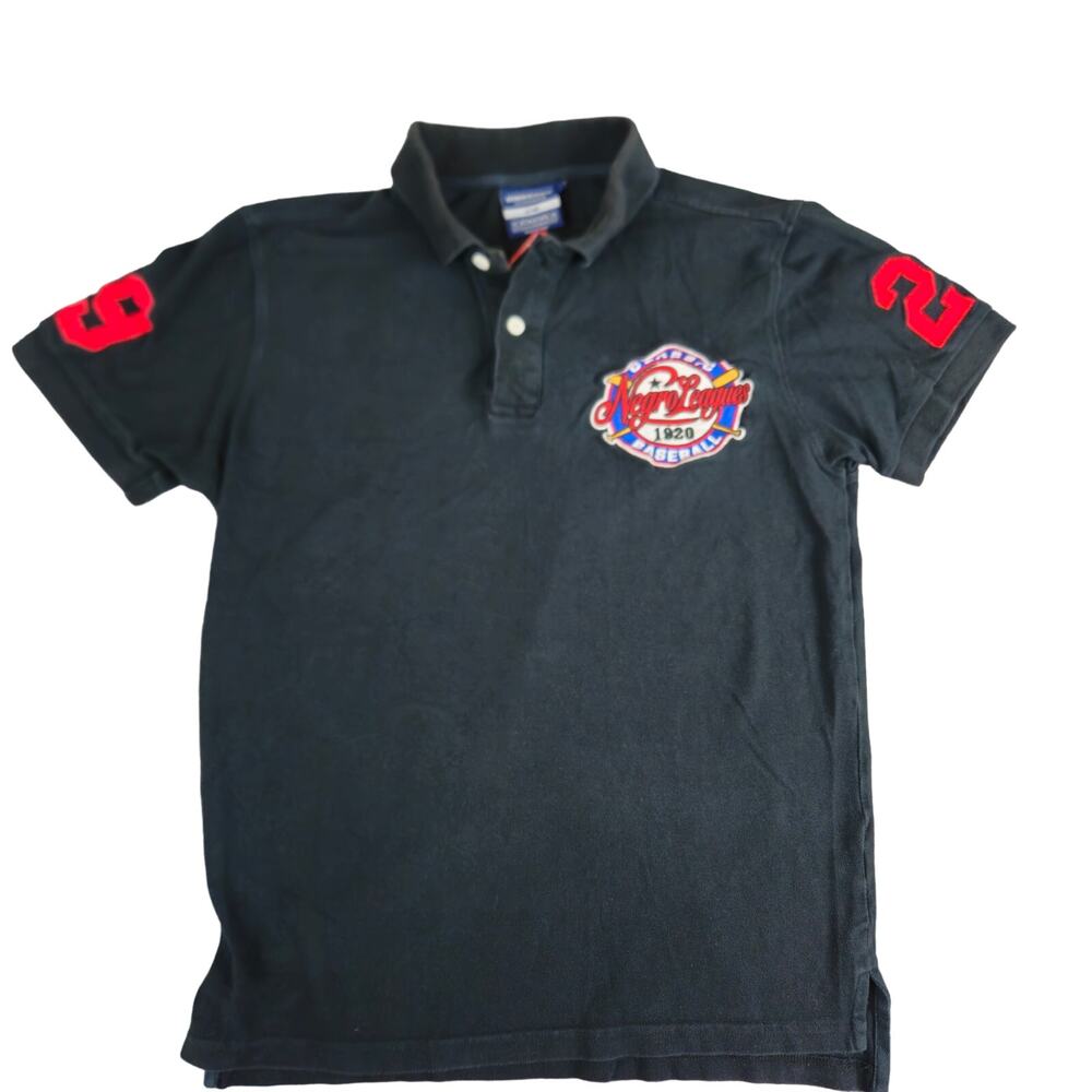 NEGRO LEAGUE BASEBALL POLO SHIRT NEGRO LEAGUE BASEBALL POLO SHIRT NLBM